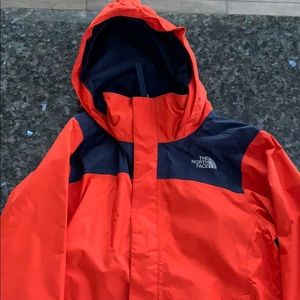 North face Boys rain jacket